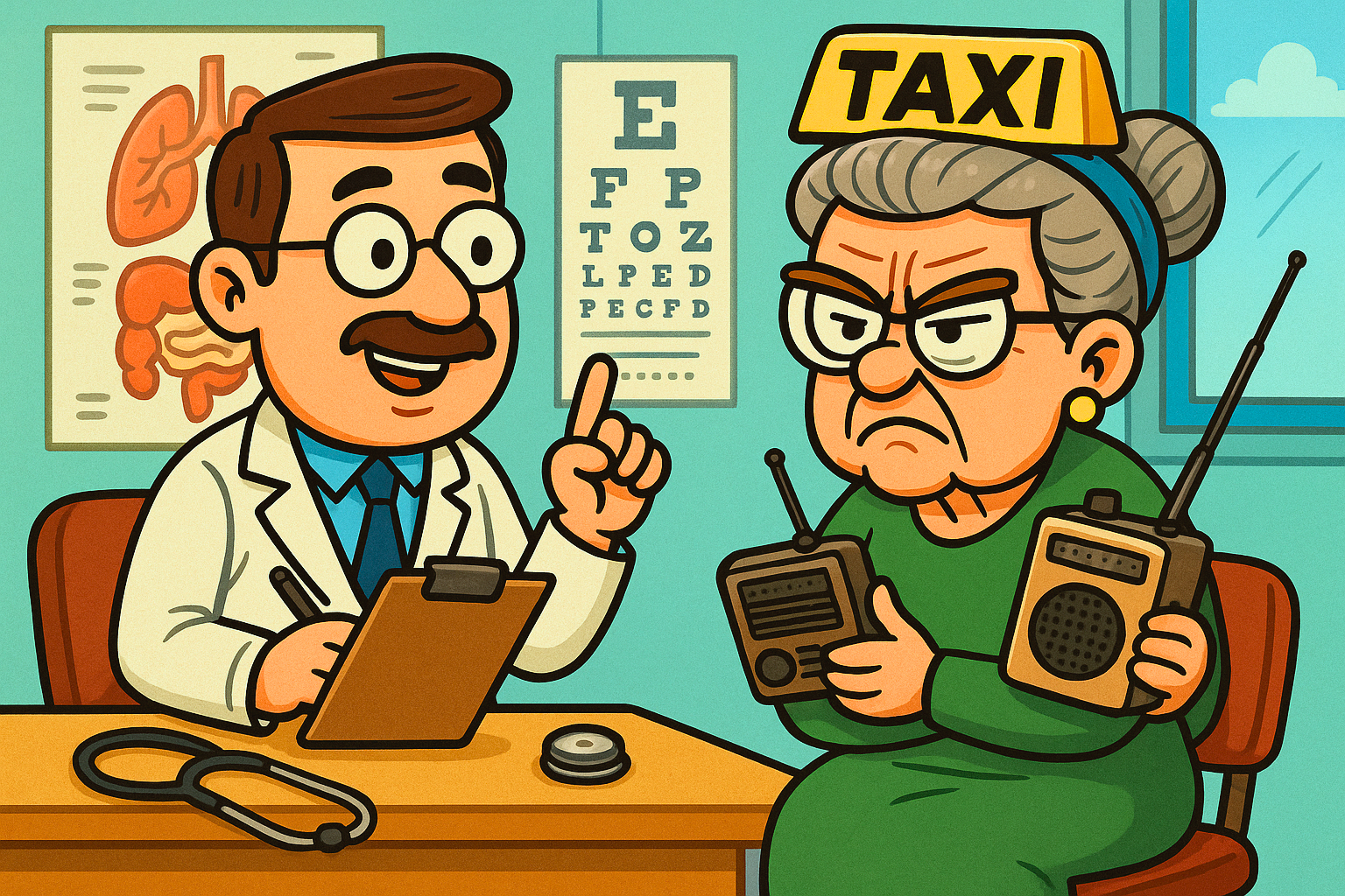 Baba u lekarza – klasyczne kawały